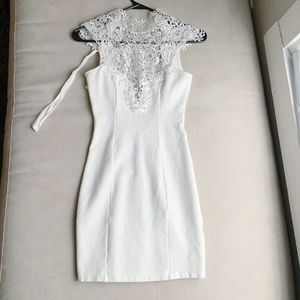 Lulus White Lace Dress